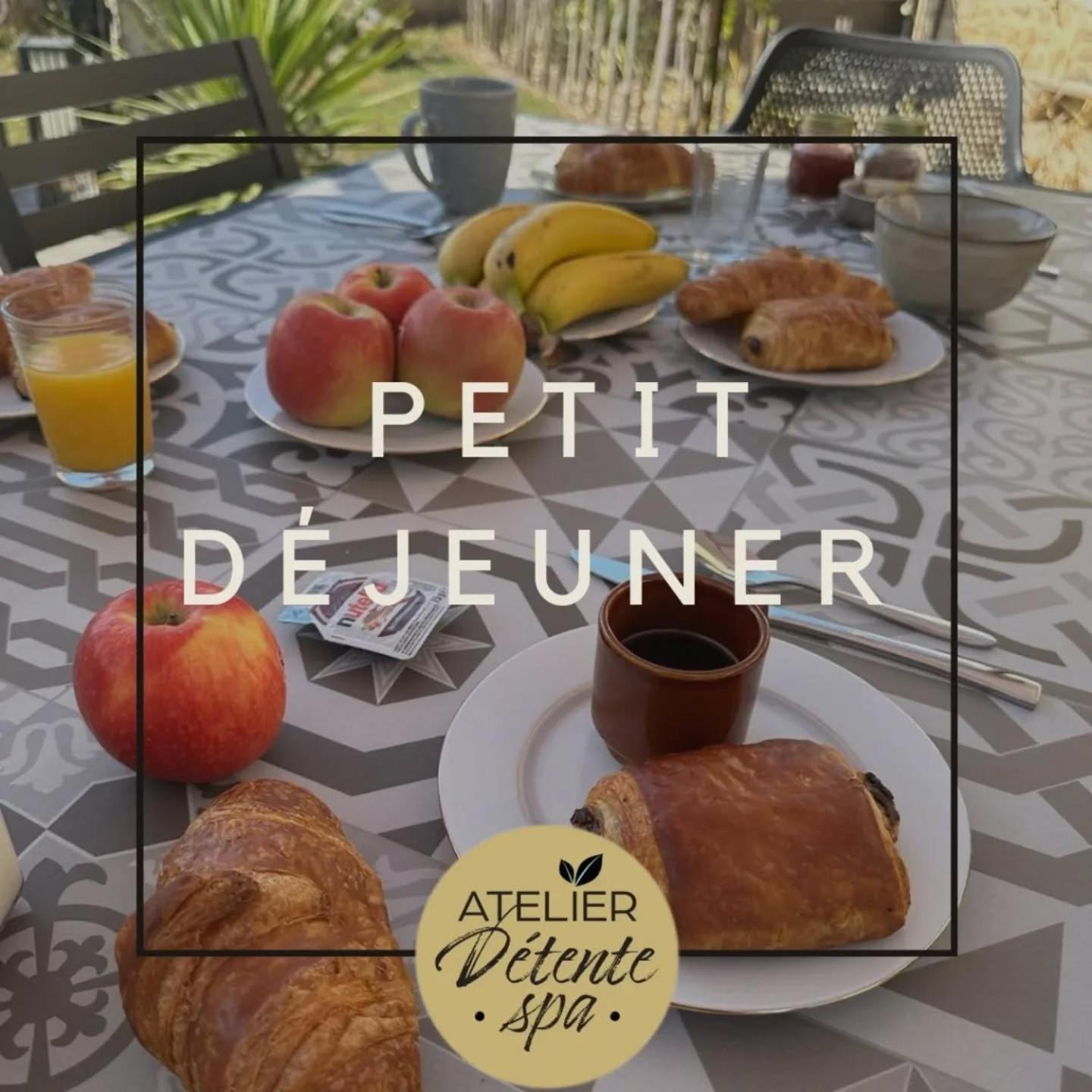 L'Atelier Detente Et Spa Caudrot Exterior foto